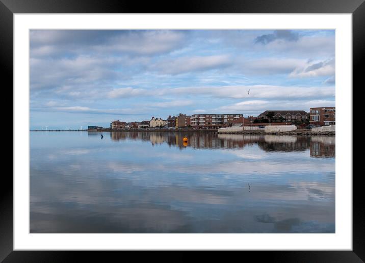 Marine Lake Reflections Framed Mounted Print by Wendy Williams CPAGB