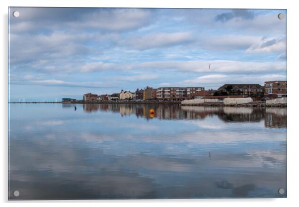 Marine Lake Reflections Acrylic by Wendy Williams CPAGB