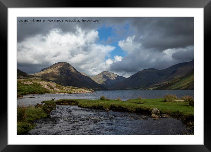 Wastwater Countess Beck Framed Mounted Print by Graham Moore