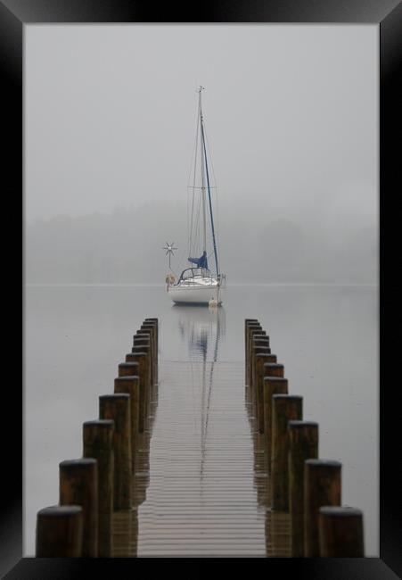 Windermere Framed Print by Alan Tunnicliffe