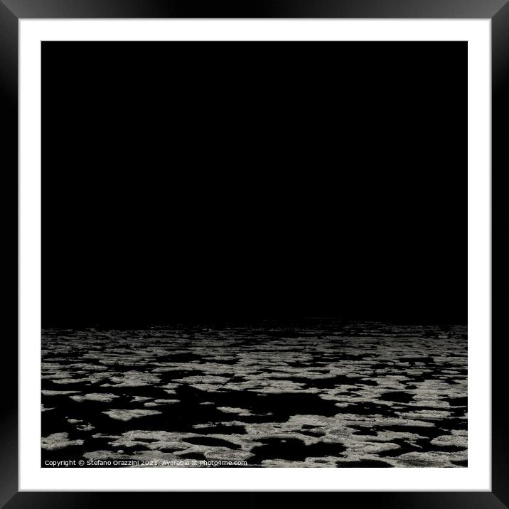 Lunar III (2011) Framed Mounted Print by Stefano Orazzini