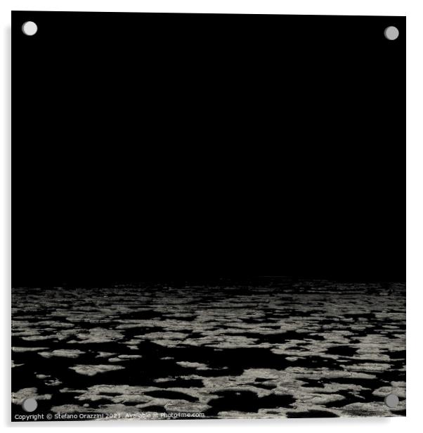 Lunar III (2011) Acrylic by Stefano Orazzini