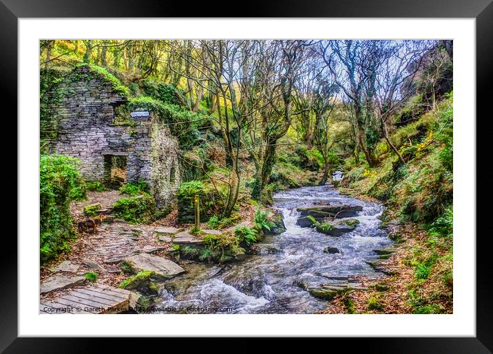 Trethevy Mill Framed Mounted Print by Gareth Parkes