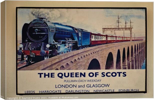 Queen if Scots Canvas Print by Raymond Evans