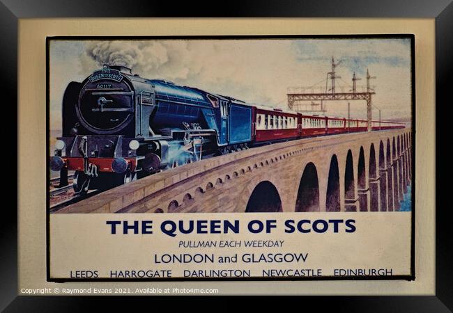 Queen if Scots Framed Print by Raymond Evans