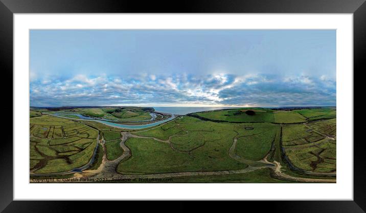 Cuckmere Valley Framed Mounted Print by Gareth Parkes