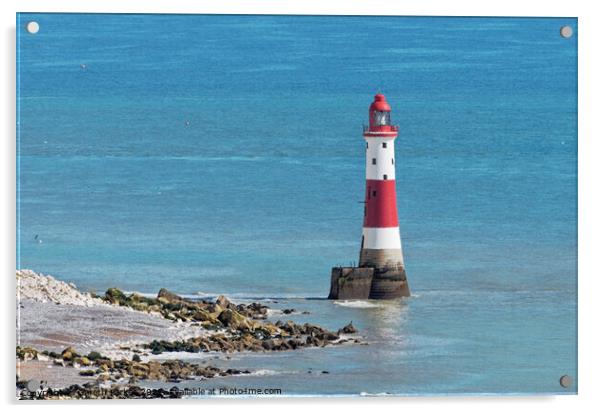 Beachy Head Lighthouse Acrylic by Gareth Parkes