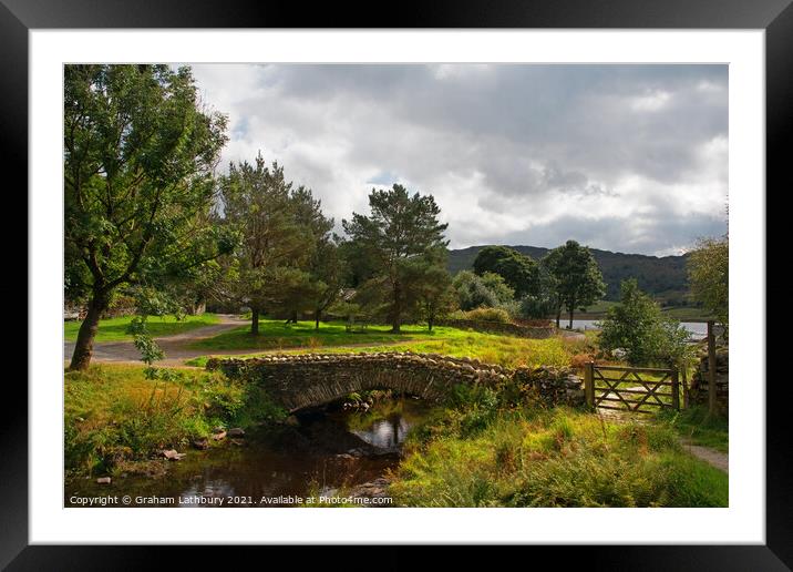 Watendlath, Lake District Framed Mounted Print by Graham Lathbury