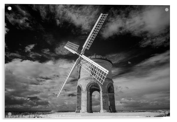 Chesterton Windmill Acrylic by Nigel Wilkins