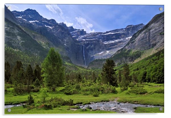 Cirque de Gavarnie, Pyrenees Acrylic by Arterra 