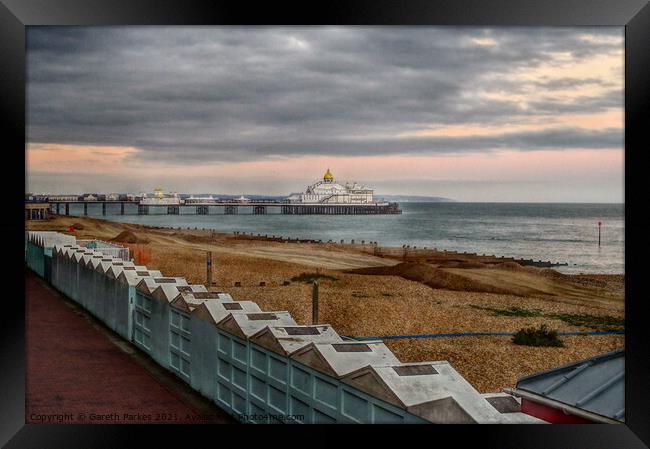 Eastbourne Pier Framed Print by Gareth Parkes