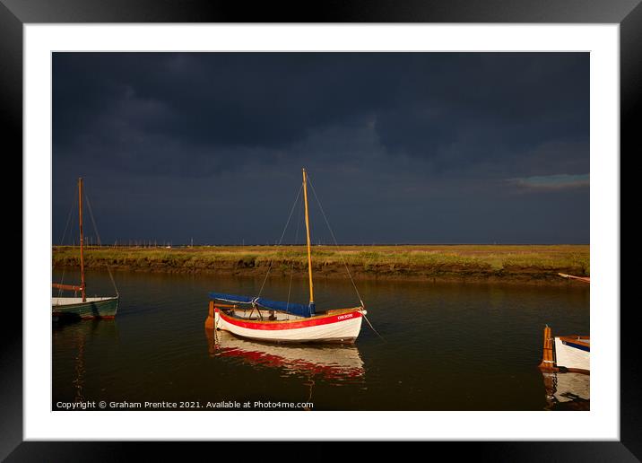 The Calm Before The Storm Framed Mounted Print by Graham Prentice