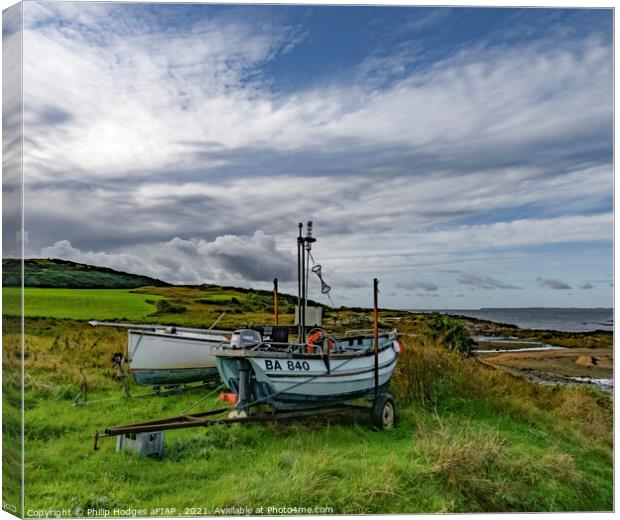 Waiting for the Tide Canvas Print by Philip Hodges aFIAP ,