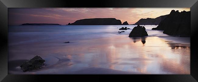 MARLOES SANDS #1 Framed Print by Anthony R Dudley (LRPS)