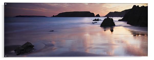 MARLOES SANDS #1 Acrylic by Anthony R Dudley (LRPS)