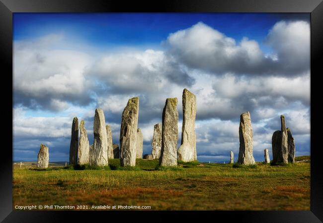 The Callanish Standing Stones Isle of Lewis (3x2) Framed Print by Phill Thornton