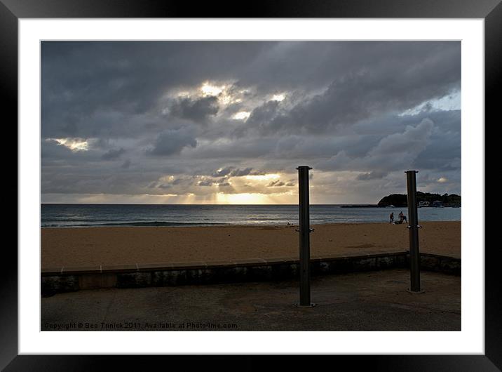 Terrigal morning Framed Mounted Print by Bec Trinick