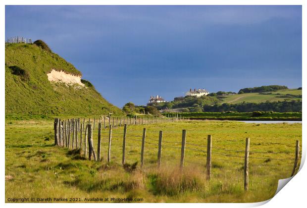 Seven Sisters Country Park Print by Gareth Parkes