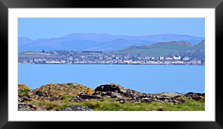 Millport Framed Mounted Print by Allan Durward Photography