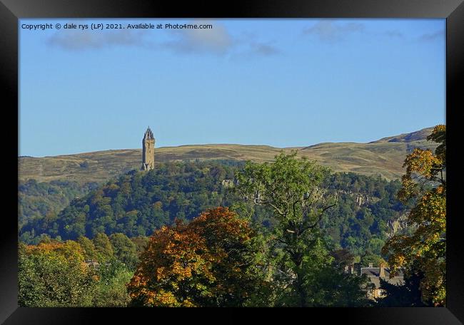 wallace monument Framed Print by dale rys (LP)