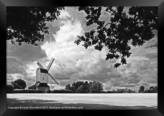 Mountnessing Windmill, Essex Framed Print by Keith Mountford