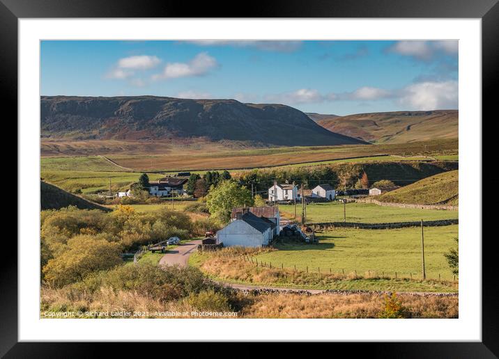 Autumn morning at Langdon Beck, Teesdale Framed Mounted Print by Richard Laidler