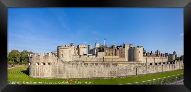 Tower of London Framed Print by Graham Prentice