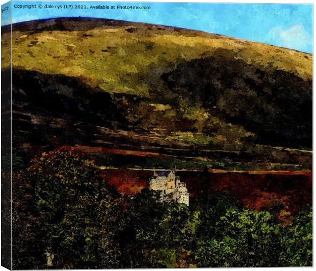 castle campbell   Canvas Print by dale rys (LP)