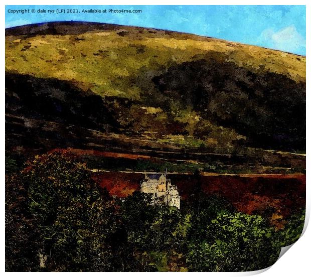castle campbell   Print by dale rys (LP)