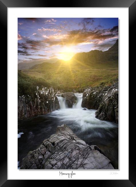Morning glow, Glencoe, Scotland Framed Print by JC studios LRPS ARPS