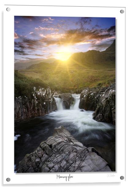 Morning glow, Glencoe, Scotland Acrylic by JC studios LRPS ARPS