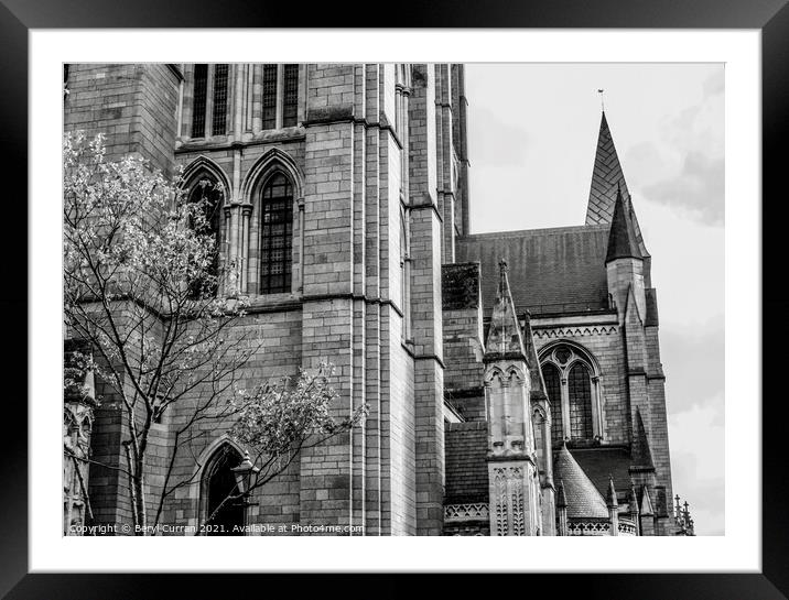 Majestic Truro Cathedral Framed Mounted Print by Beryl Curran