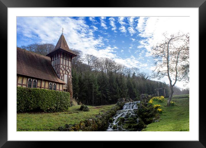 Rickford Chapel Somerset Framed Mounted Print by Fiona Etkin