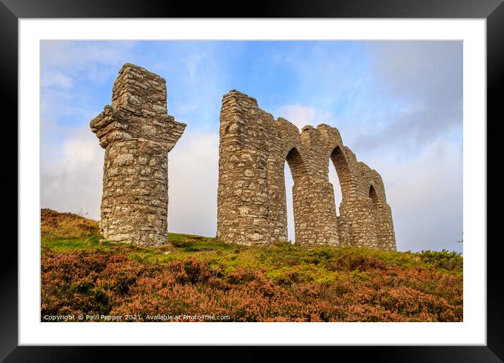 The Fyrish Monument Framed Mounted Print by Paul Pepper