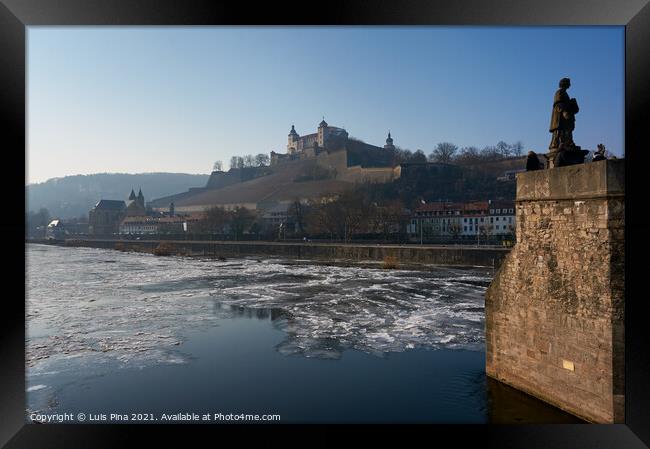 Festung Marienberg Fortress in Wuerzburg, Germany Framed Print by Luis Pina