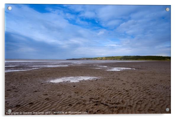 Sand Bay, Weston Super Mare, Somerset Acrylic by Gordon Maclaren