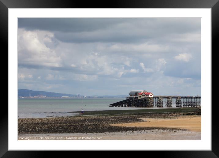 Lifeboat Stations Mumbles Framed Mounted Print by Heidi Stewart