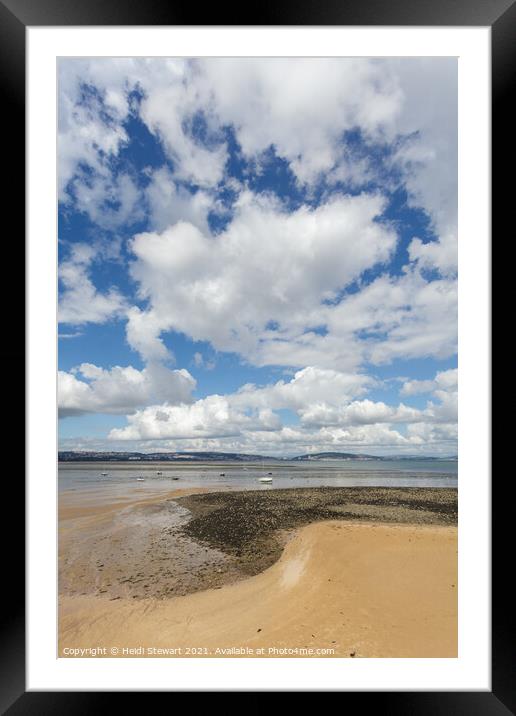 Swansea Bay Framed Mounted Print by Heidi Stewart