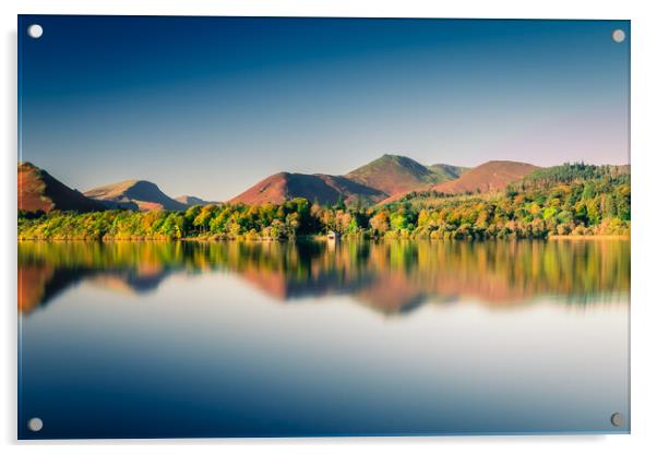 Autumn Derwentwater  Acrylic by Jonny Gios