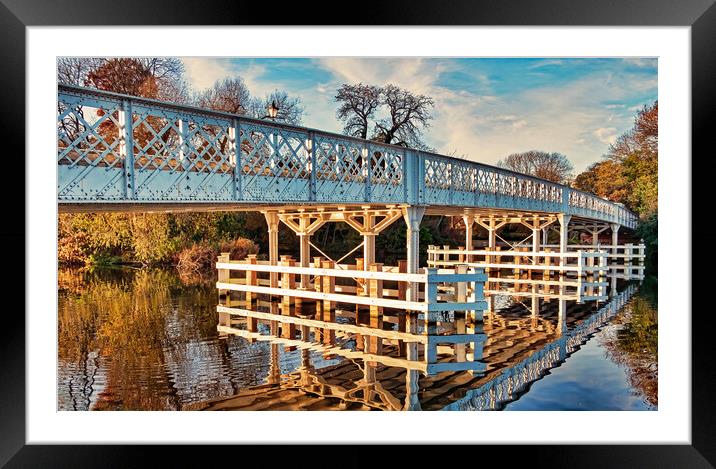 Whitchurch Toll Bridge Framed Mounted Print by Joyce Storey