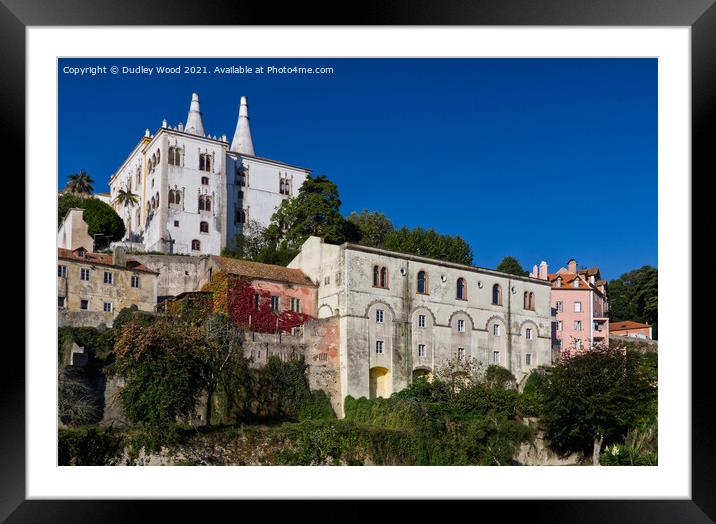 Majestic Sintra Palace Framed Mounted Print by Dudley Wood