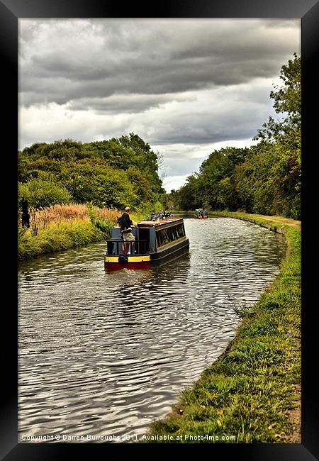 Shropshire Union Canal Framed Print by Darren Burroughs