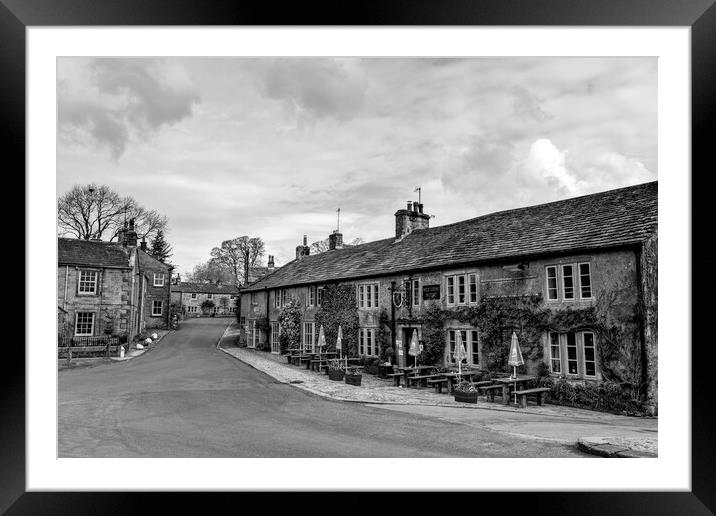 Burnsall village  Framed Mounted Print by Robbie Spencer