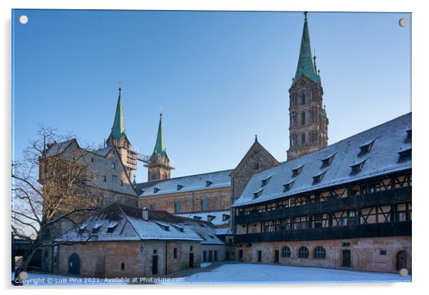 Alte Hofhaltung Bamberg Acrylic by Luis Pina