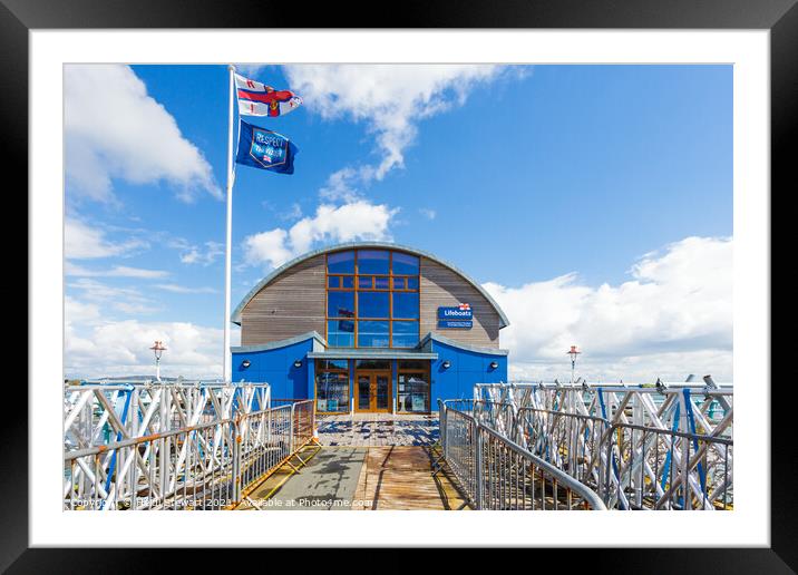 Mumbles Lifeboat Station Framed Mounted Print by Heidi Stewart