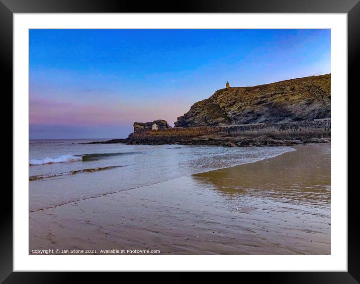 Majestic Morning Seascape Framed Mounted Print by Ian Stone