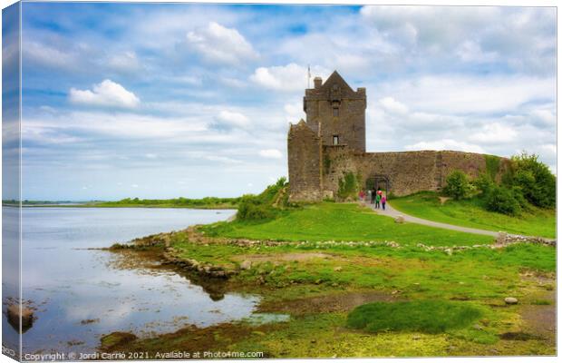 Dunguaire Castle, Co Galway, Ireland Canvas Print by Jordi Carrio