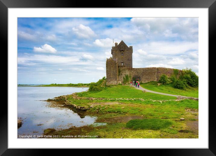 Dunguaire Castle, Co Galway, Ireland Framed Mounted Print by Jordi Carrio