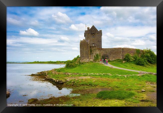 Dunguaire Castle, Co Galway, Ireland Framed Print by Jordi Carrio