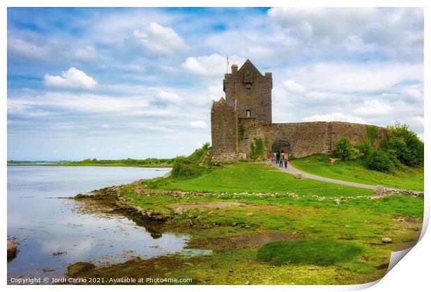 Dunguaire Castle, Co Galway, Ireland Print by Jordi Carrio